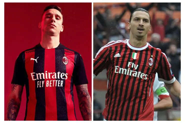 Lucas Biglia e Zlatan Ibrahimovic ai tempi del Milan