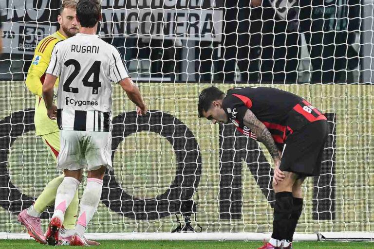 Pulisic e Rugani in Juventus-Milan