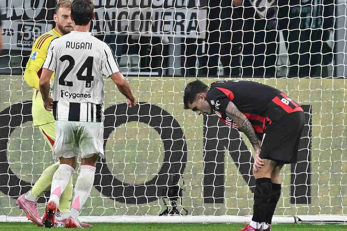 Pulisic e Rugani in Juventus-Milan