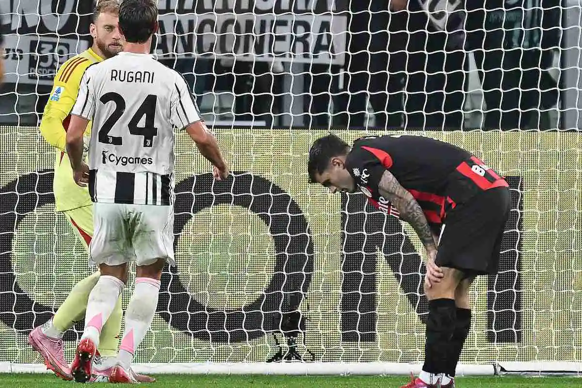 Pulisic e Rugani in Juventus-Milan