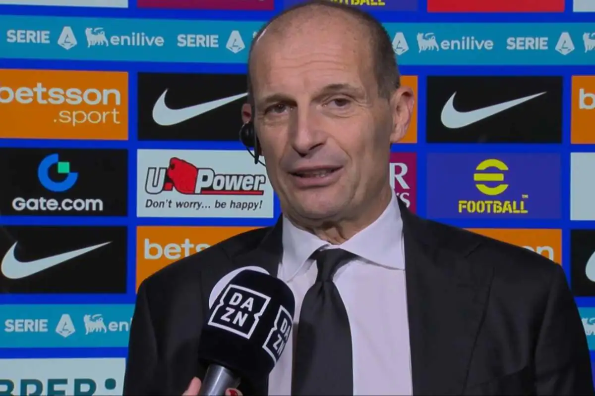 Allegri: “Abbiamo fatto una bella partita”, poi il commento sulla classifica è imperdibile