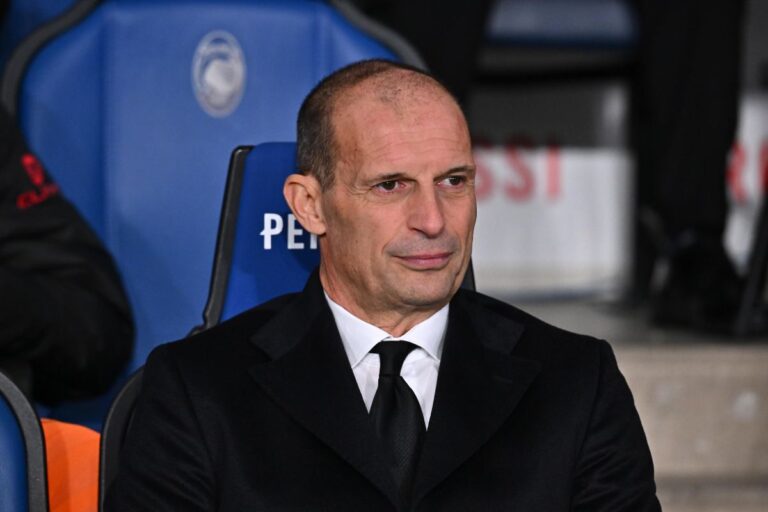 Massimiliano Allegri in primo piano
