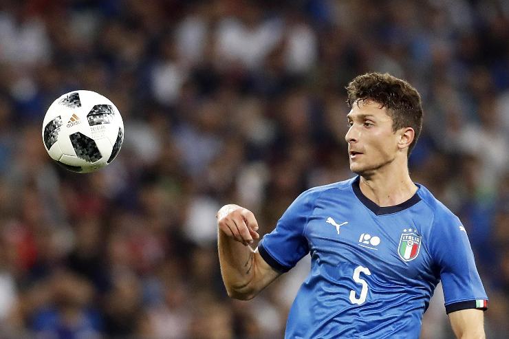Il difensore italiano Mattia Caldara