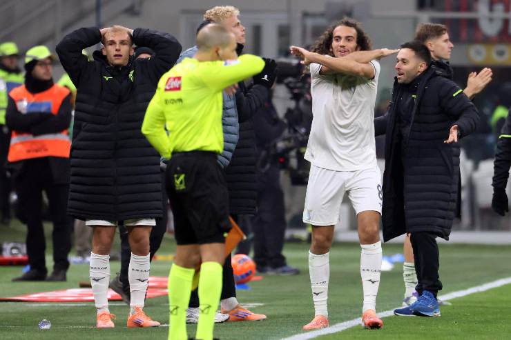 Guendouzi critica l'arbitraggio di Milan-Lazio