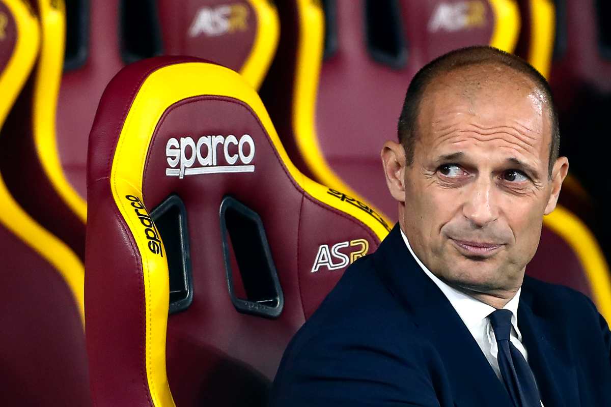 Massimiliano Allegri in panchina