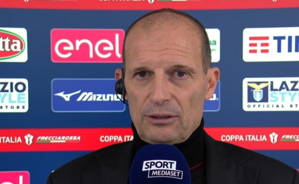 Allegri dopo Lazio-Milan.