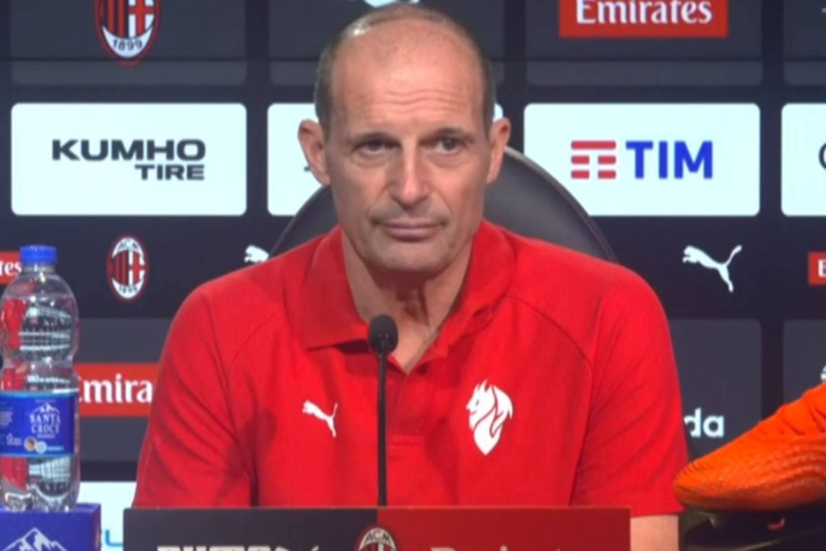 Allegri parla in conferenza stampa