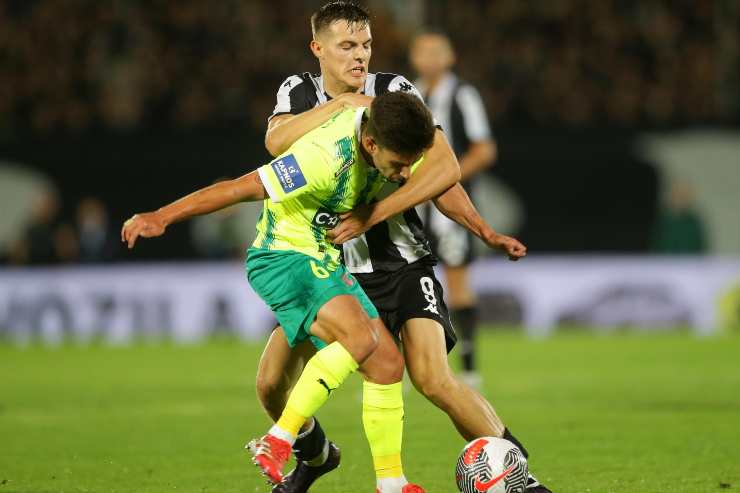 Andrej Kostic col Partizan Belgrado