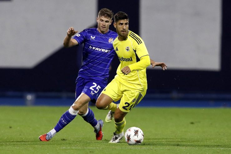 Milan, Asensio in una gara con il Fenerbahce