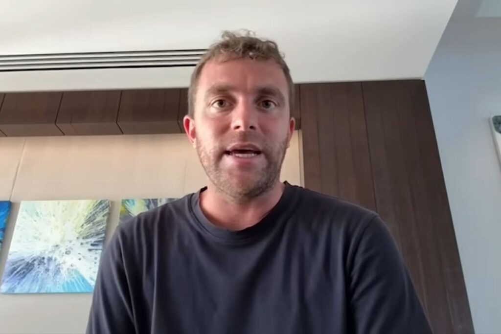 Fabrizio Romano noto giornalista nel suo video YouTube