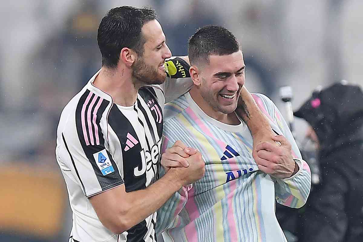 Gatti e Vlahovic contro l'Udinese