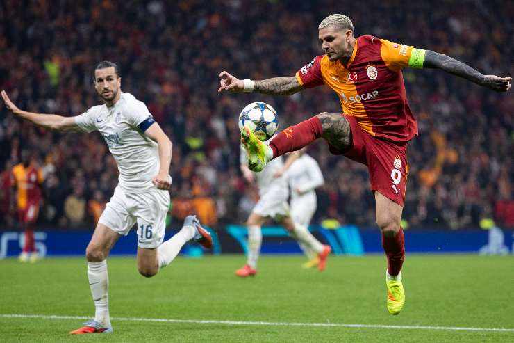 Icardi in campo col Galatasaray