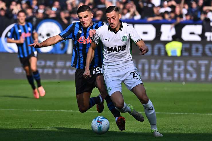 Jay Idzes in maglia Sassuolo