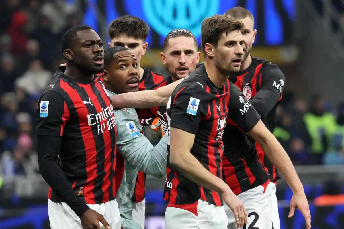 Mike Maignan e compagni nella sfida contro l'Inter