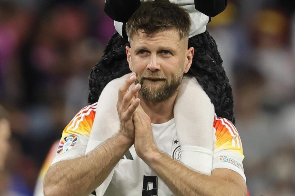 Niclas Fullkrug con la maglia della Germania agli europei