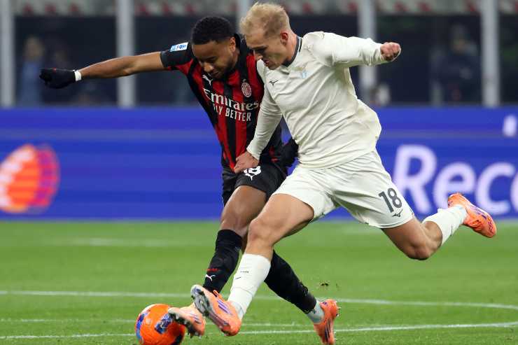 Nkunku in maglia Milan