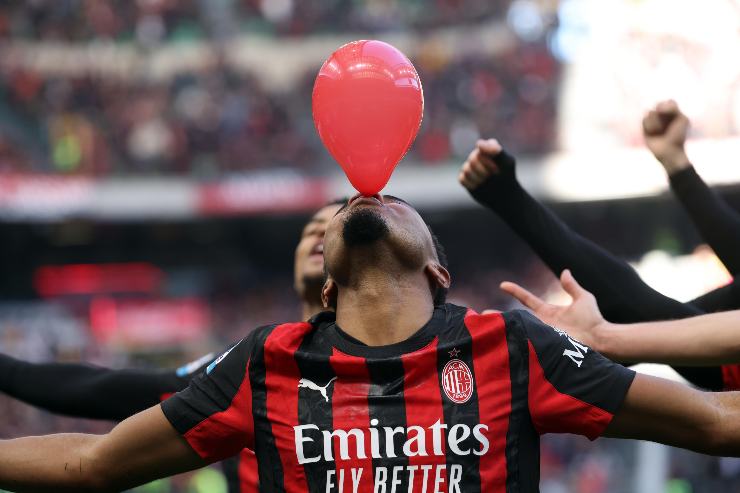 Nkunku gonfia il palloncino dopo il gol