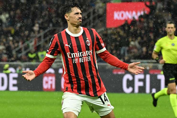 Reijnders in gol con la maglia del Milan