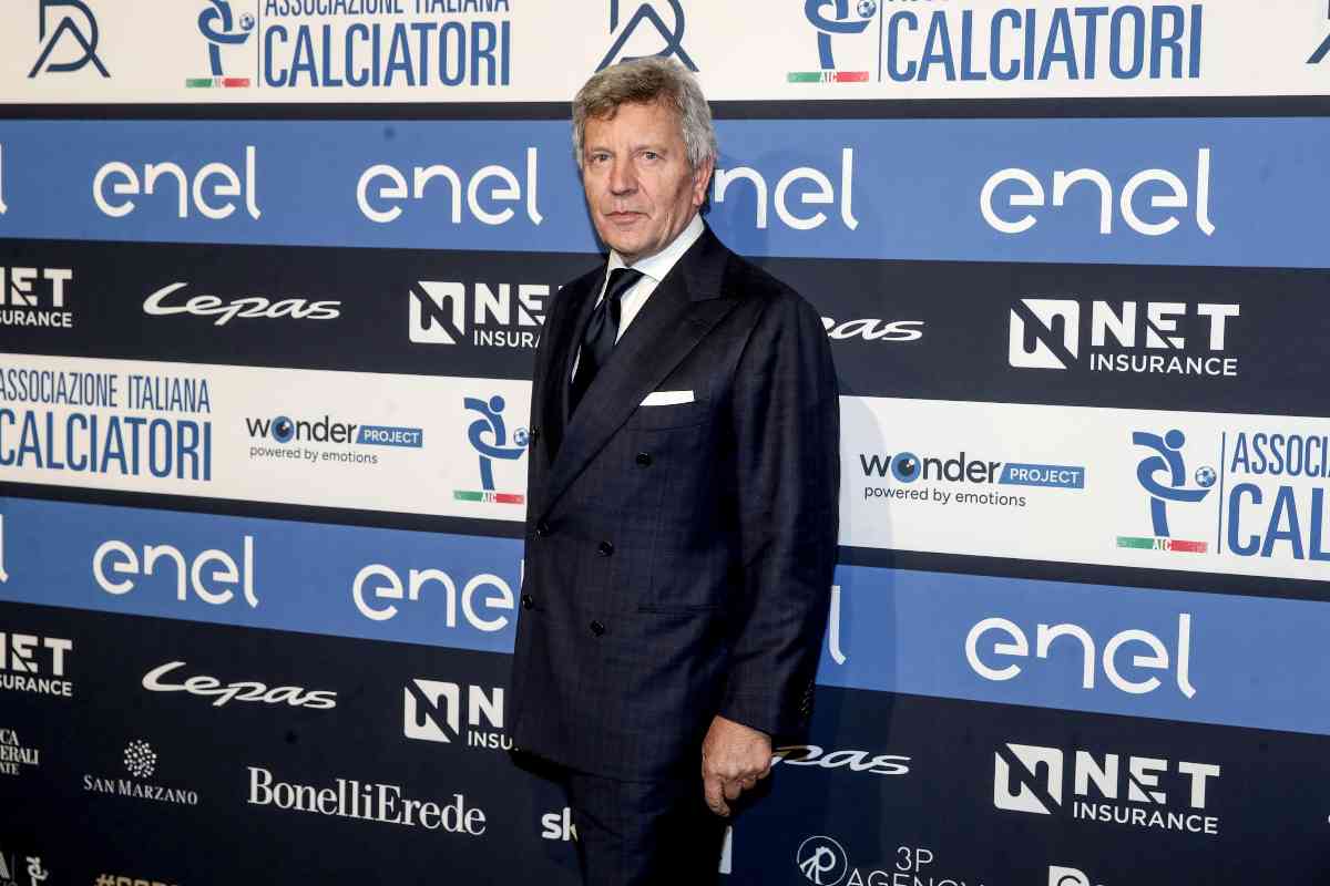 Ezio Simonelli, presidente della Lega Serie A