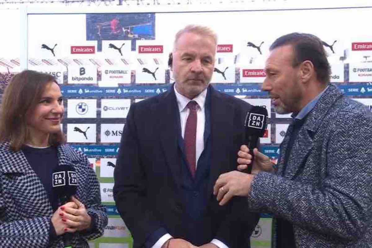 Milan, Tare parla a DAZN