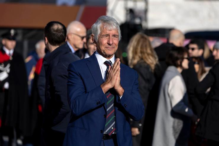 Andrea Abodi, Ministro dello Sport, ad un evento