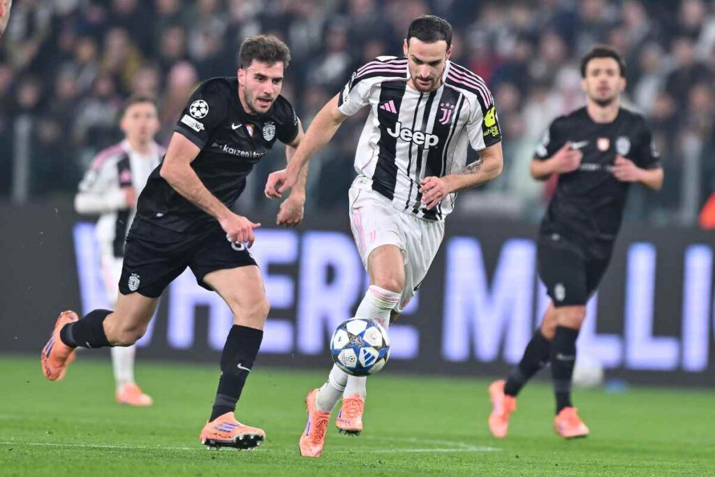 Gatti in partita con la Juventus