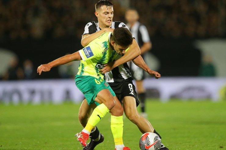 Andrej Kostic in campo