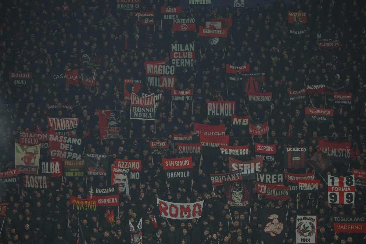 Tifosi Milan: messaggio sui social prima di Lazio - Milan