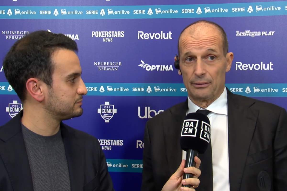 Intervista ad Allegri.
