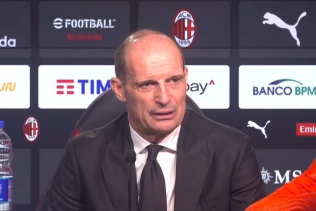 Milan, Allegri parla in conferenza