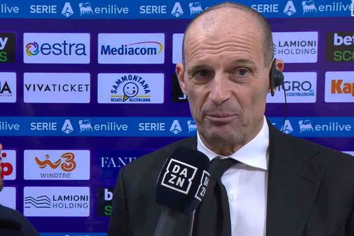 Allegri nel post di Fiorentina-Milan