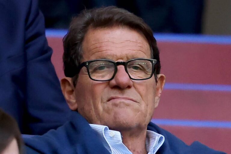 Fabio Capello allo stadio