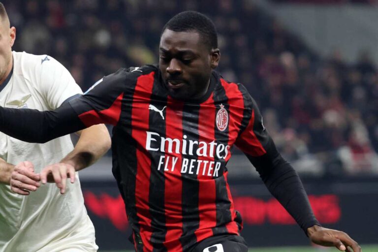 Fofana in azione contro la Lazio