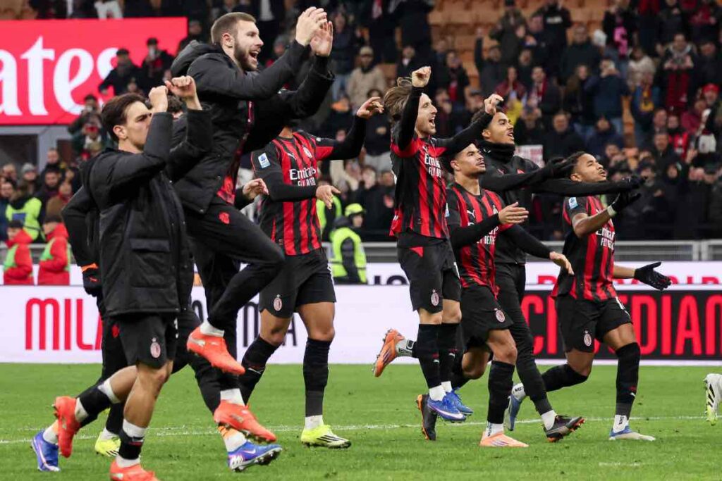 Gruppo Milan in Serie A 2025