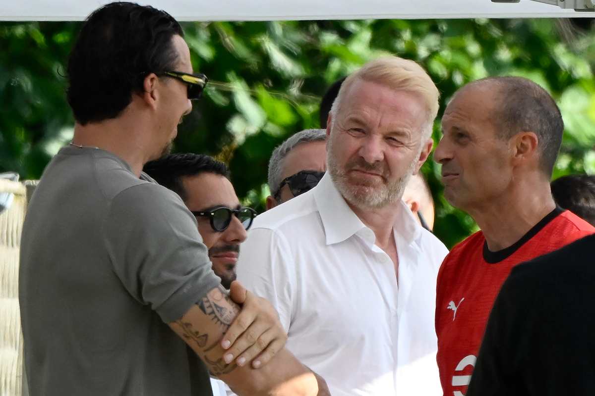 Tare a colloquio con Ibra e Allegri