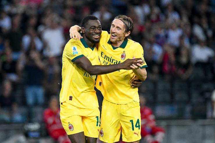 Youssouf Fofana e Luka Modric in campo per la Serie A 2025