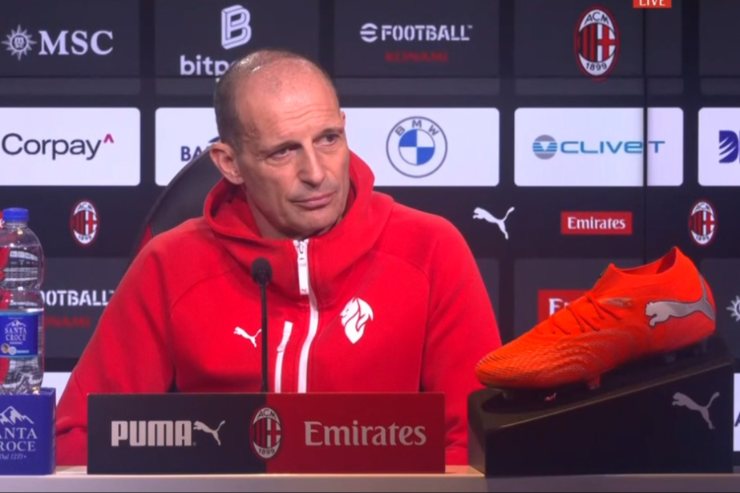 Allegri in conferenza stampa