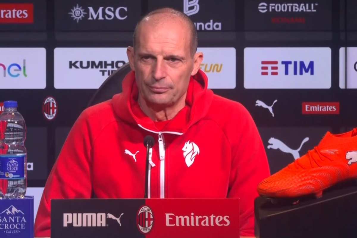 Allegri in conferenza