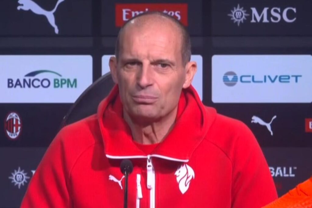 Allegri in conferenza