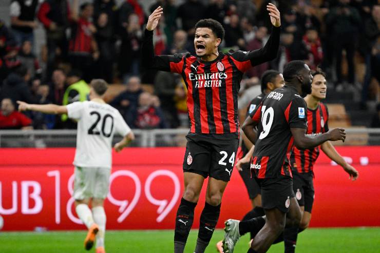 Athekame in gol con il Milan