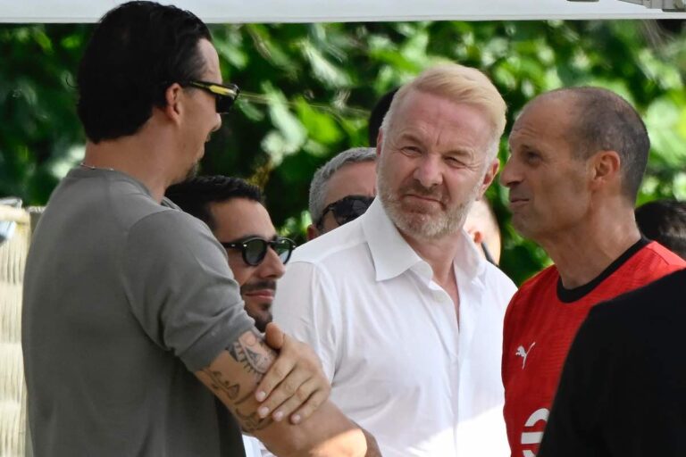 Igli Tare a colloquio con la dirigenza