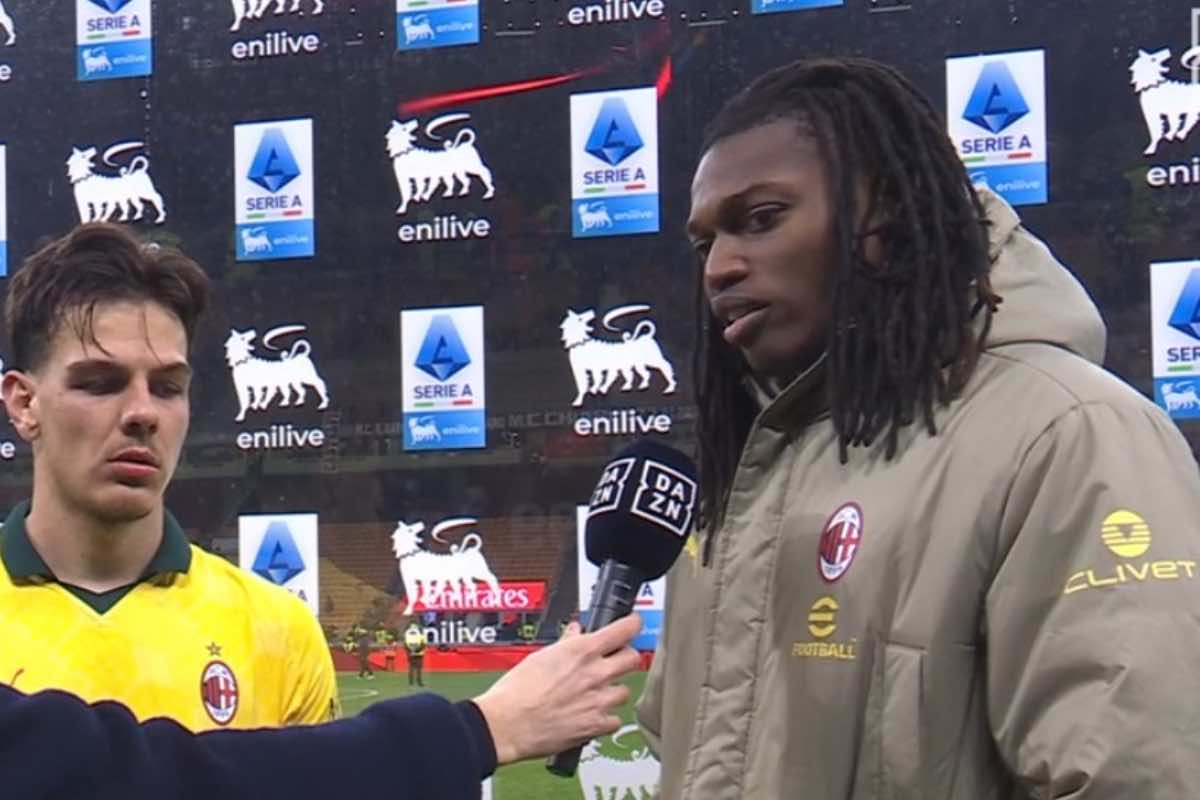 Leao e Jashari dopo Milan-Como.