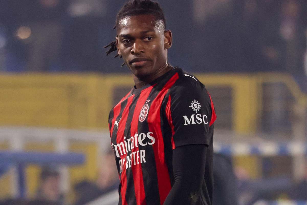 Messaggio social di Leao