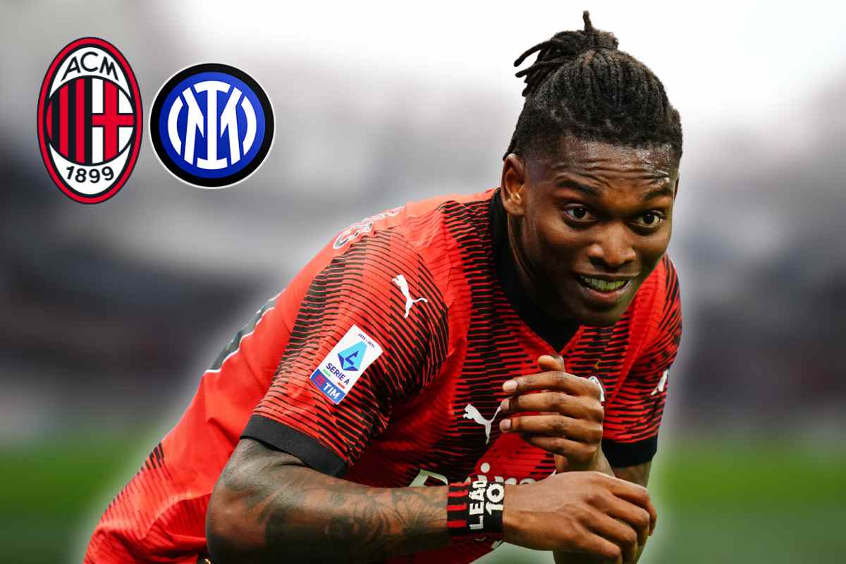 Leao si carica per il derby di Milano
