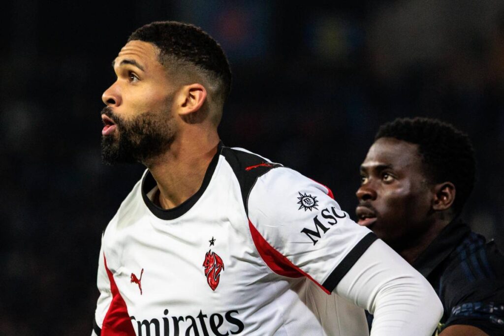 Ruben Loftus-Cheek, centrocampista del Milan, nel corso del match contro il Pisa