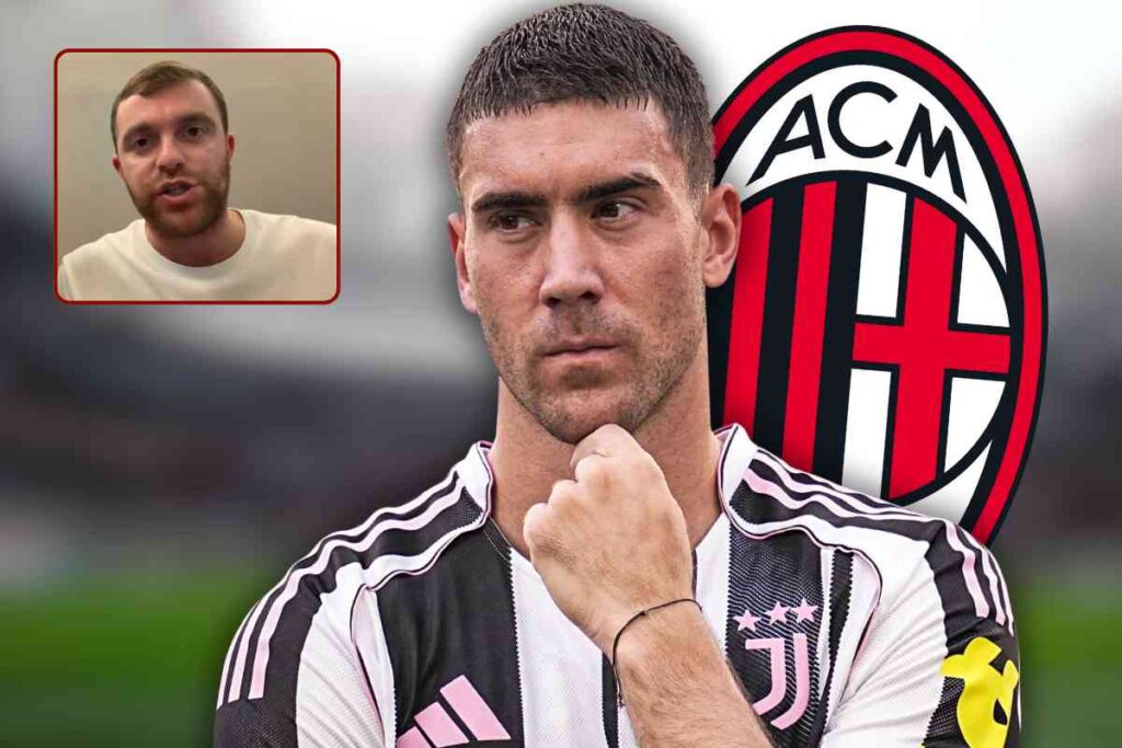 Vlahovic al Milan, l'aggiornamento di Romano