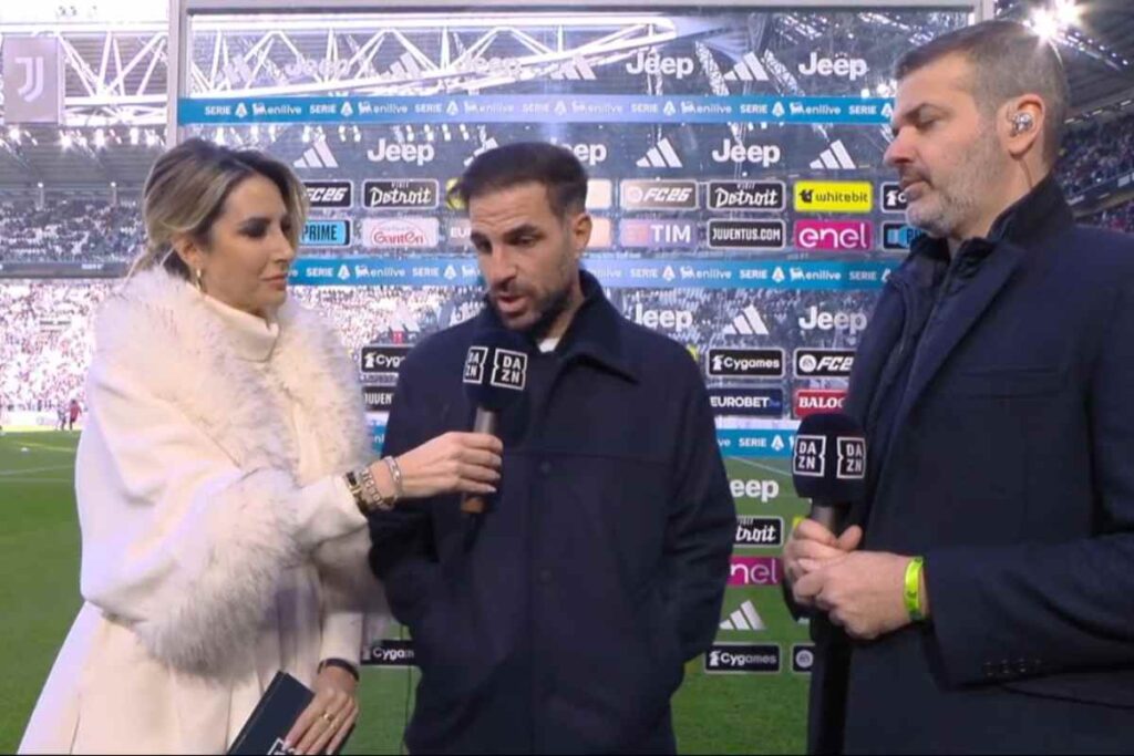 Cesc Fabregas prima di Juventus-Como