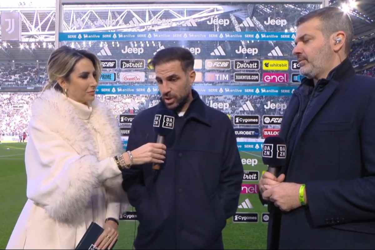 Cesc Fabregas prima di Juventus-Como