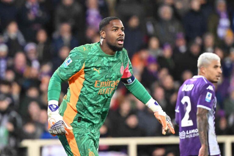 Mike Maignan in campo