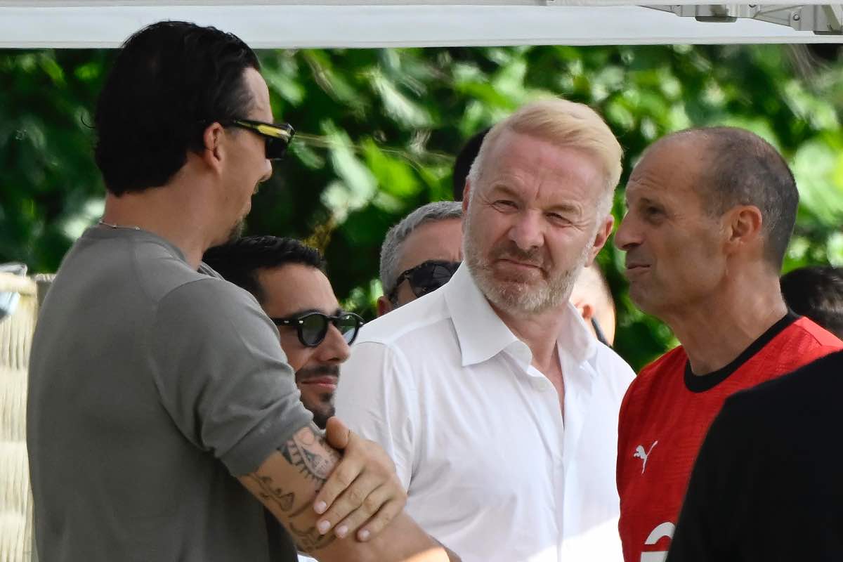 Tare, allegri e Ibra